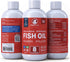 Fish Oil for Dogs - Healthy Skin & Coat, Salmon, Pollock, All Natural Supplement for Pets, Itching Scratching Allergy & Inflammation Defense, Omeg...