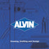 ALVIN, TD1190, Plumbing Fixtures Template, Drawing and Drafting Tool for Artists, Architects, Design and Drafting, 1/4 and 1/8 Inches Scale...