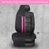 Outlet Piping Cloth Front Car Seat Covers, Breathable High Back Front Seat Covers, Airbag Compatible Seat Cover for Cars Trucks SUV Van Sedan (Pip...