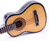 Dselvgvu Wooden Miniature Guitar with Stand and Case Mini Musical Instrument Miniature Dollhouse Model Home Decoration (3.94"x1.42"x0.59")...