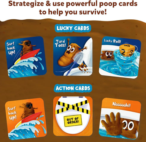 Skillmatics Card Game - Poop Wars, Fun & Fast-paced Game of Strategy, Party Game for Kids for Girls & Boys Ages 6, 7, 8, 9 & Up...