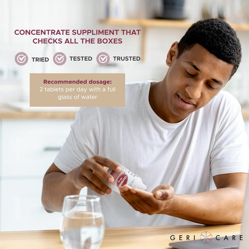 GeriCare Cranberry Supplement, 100 Tablets 450 mg (3)...