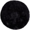 uxcell Faux Fur Round Rug,Fluffy Area Mat,Fluff Rugs for Bedroom Floor Sofa Living Room 2 x 2 Feet Black...