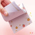 4 Pack Sticky Notes Cute Sticky Memo Pads 3x3inch Kawaii Fruit Sticky Note Pad Self-Stick Notepad Stickies 80 Sheet/Pad (A-Fruit)...