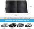 XCBYT Car Window Shades - Car Curtains Side Window Sun Shades 99% UV Protection Privacy for Breastfeeding Taking a nap Changing Clothes Camping 2 ...