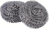Stainless Steel Sponges (Set of 3 Scrubbies) Will not Scratch - Stainless Steel Sponges Easily Scrub Away Greasy, grimy Build-up and Baked-on Stai...