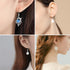 100 PCS/50 Pairs Earring Hooks for Jewelry Making - 925 Silver Hypoallergenic Earring Hooks, Earring Making Supplies Kit, Earring Findings, Ear Wi...