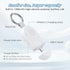 Portable Charger for iWatch 9/8/7/6/5/4/3/2/SE/Ultra/UItra 2 iWatch 1200mAh Wireless Power Bank with Keychain White...