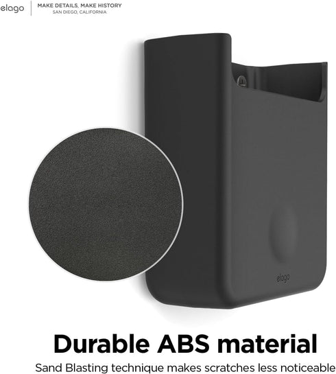 elago Phone Holder Mount Compatible with All Phone Models - Screw Mounting, Available Wired Charging, Caddy, Desktop Organizer, Remote, Pencil Hol...