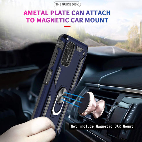 LeYi for Moto G Stylus 2021 Case, Motorola Moto G Stylus Case 2021 with 2 Tempered Glass Screen Protector, Military Grade Phone Case with Kickstan...