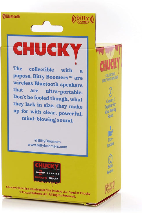 Bitty Boomers Chucky - Mini Bluetooth Speaker, Multicolored...