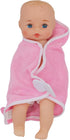 Baby's First Bathtime with Softina Pink Toy Doll, Lifelike Features, Machine Washable, for Ages 1+...