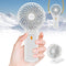 Portable Fan,4 Speed Mini Handheld Fan,15H Cooling Cute Fan,Small Portable Personal Fan with 180° Foldable,Quiet,Rechargeable Mini Fan for Kids Wo...