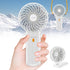 Portable Fan,4 Speed Mini Handheld Fan,15H Cooling Cute Fan,Small Portable Personal Fan with 180° Foldable,Quiet,Rechargeable Mini Fan for Kids Wo...