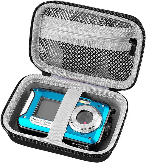Digital Camera Case Compatible with CAMKORY/for YISENCE/for VAHOIALD/for Kodak Pixpro/for Canon PowerShot ELPH 180 190/ for Sony DSCW800 DSCW830 K...