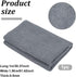 BENECREAT Dark Gray Corduroy Fabric, 39x61 Inch DIY Sewing Crafts Materials Corduroy Upholstery Fabric for Sewing Coat Shirt Dress Pants Costume S...