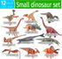 12PCS Realistic Mini Dinosaur Toy Set for Dino Party Cupcake Toppers Dinosaur Figures 3 Inch for Girls Boys Kids Toddlers Birthday Gift...
