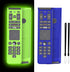 2 Pack XFinity Comcast XR15 Voice Remote Case Cover, Protective Lightweight Shockproof with Lanyard (Blue and Glowing Green)...