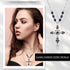 2 Pcs Crystal Cross Necklace Y2k Necklaces Vintage Goth Pearl Necklace Aesthetic Cross Choker Pearl Chain Necklace Gothic Cross Pendant for Women ...