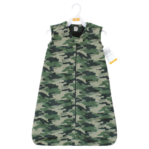 Hudson Baby Unisex Baby Plush Faux Fur Sleeping Bag, Wearable Blanket, Camo, 0-6 Months...