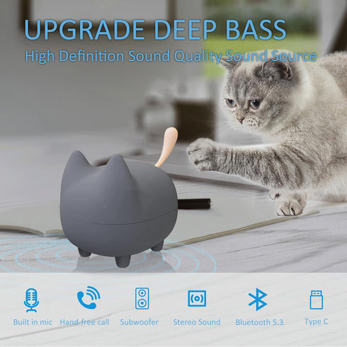 Portable Bluetooth Speaker, Mini Wireless Speakers with Clarity Stereo, Super Bass,TWS Pairing,Built-in Mic,40H Playtime,BT5.3,Powerful Rich Room-...
