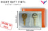 Heavy Duty Vinyl 6 Pages Insert for Bifold or Trifolds Wallet(Set of 2 )...