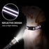 Martingale Collar for Dogs Reflective Nylon Dog Collar with Quick Release Buckle Adjustable Training No Slip Dog Collar (Medium, Purple)...