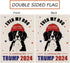 GAGEC Beagle Garden Flag Even My Dog Is Waiting For Trump 2024 Vertical Burlap Double Sided Dog Outdoor Decor Yard Lawn Home Decoration 12.5 x 18 ...