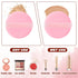 6 Pcs Powder Puffs for Face Powder, Round Makeup Puff Setting Powder Puff Ultra Soft Velour Powder Puff Make Up Sponges for Face Makeup Tools for ...