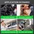 Endoscope Camera with Light, HD Wireless Endoscope, IP67 Waterproof Borescope Inspection Camera, 8mm 16.4ft Semi-Rigid Snake Camera Cable, Industr...