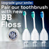 Compatible with Philips Sonicare E Series HX7022 HX7023 HX7052 Sensitive Gum Care Extra Soft Bristle Replacement Toothbrush Heads Fit Essence, Xtr...
