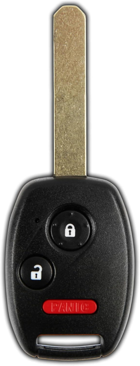 KeylessOption Key Fob Replacement for 2007 2008 2009 2010 2011 2012 2013 2014 2015 Honda CR-V CRV Keyless Entry Remote Control, 3-Button MLBHLIK-1...