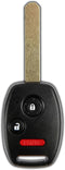 KeylessOption Key Fob Replacement for 2007 2008 2009 2010 2011 2012 2013 2014 2015 Honda CR-V CRV Keyless Entry Remote Control, 3-Button MLBHLIK-1...