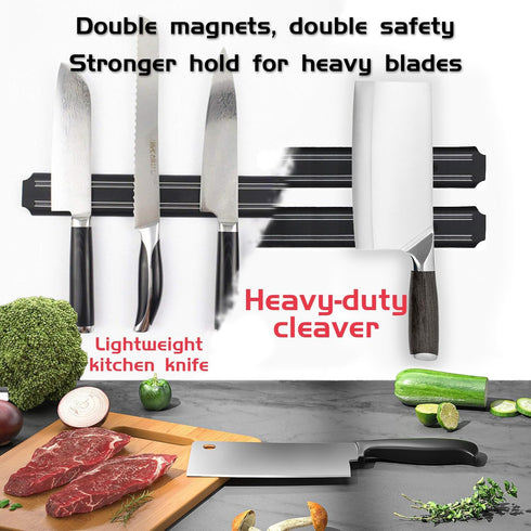? Magnetic Knife Holder,15 Inch Magnetic Knife Storage Strip,Knife Bar Block Magnet,Kitchen Utensil Holder,Tool Holder,Multipurpose Magnetic Knife...