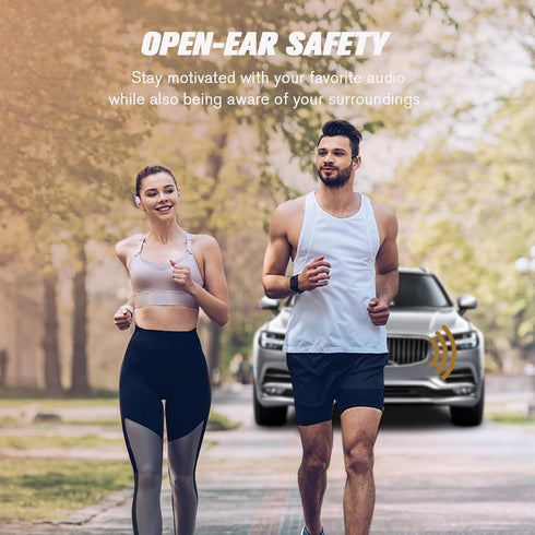 Out of Ear Open Ear Headphones Outside The Ear Wireless Ear Hanging Bluetooth Headset Over The Ear Open Ear Buds Earbuds Outside The Ear Headphone...
