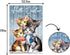 Cat Hello Winter Scarf Snowy Small Decorative Garden Flag,Cute Outdoor Blue Garden Flag,Snow Christmas Holiday Outside Decorations Yard Flag,Chris...