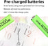 4 Packs Ni-MH AA 2300mAh Rechargeable Batteries, 1.2V Double A High Capacity Pre-Charge Long Lasting for microphones,TV remotes,wireless mouse,key...