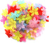Tegg Matte Lily Flower Bead 100PCS Mixed Color Frost Acrylic Lily Flower Beads with Center Hole for Jewelry Making DIY Craft...