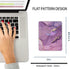 Small Mouse pad mall, only Takes up Mouse Space, Mini Travel Carry Washable Lycra Non-Slip Rubber Base, Office, Small Space, 5x6inches, Purple...