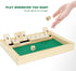Wooden Shut The Box Game - Dice Game 2 Player,Board Game,Classics Tabletop Version,Popular Pub Game,math,travel for Kids #9...