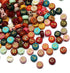 ToBeIT 1000pcs Color Gold Letter Beads Acrylic Alphabet Letters Bead 4x7mm Round Letter Beads for Jewelry Making, Bracelets, Necklaces, Key Chains...