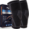 Knee Brace for Pain Relief - 2 Pack Knee Compression Sleeves for Men and Women - Support for Weightlifting, Gym, Workout, Volleyball - Meniscus Te...