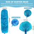 2 Pack Cobweb Duster with Extension Pole, Spider Web Brush & Ceiling Duster Kit for Cleaning, 100" Microfiber Feather Duster with Washable Head fo...
