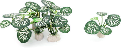 6PCS Aquarium Plants Fish Tank Decorations Betta Silk Plastic Plants for Aquarium Decor...