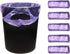 100 Counts 5 Rolls Medium Trash Bags Garbage Bags Extra Strong Thicken Plastic Trash Bag Can Bin Liners Wastebasket for Bathroom Bedroom Home Kitc...