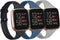 Tobfit Pack 3 Slim Bands Compatible with Fitbit Versa 2 Bands/Fitbit Versa/Fitbit Versa Lite/SE, Silicone Replacement Smartwatch Wristband for Wom...
