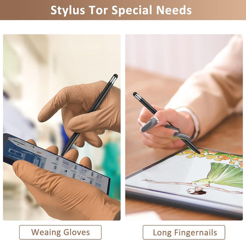 StylusHome Replacement Rubber Tips 20 Pcs for StylusHome 2-in-1 Rubber Tips Universal Stylus Pens Only......