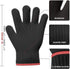 1 Pair Heat Resistant Gloves Oven Gloves Heat Resistant with Fingers Gloves Double Oven Mitt Set...
