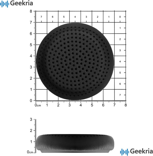 Geekria QuickFit Replacement Ear Pads for Skullcandy Grind Bluetooth Wireless Headphones Ear Cushions, Repair Parts (Black)...