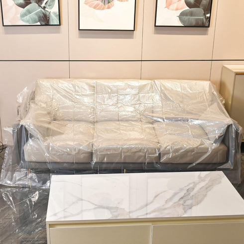 Plastic Couch Covers Sofa Storage Cover Clear Patio Chair Covers for Outdoor Furniture Dust-Proof Plastic for Furniture Covers Furniture Covers fo...